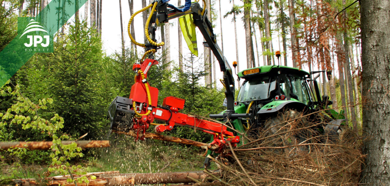 Harvestorové kácecí hlavice