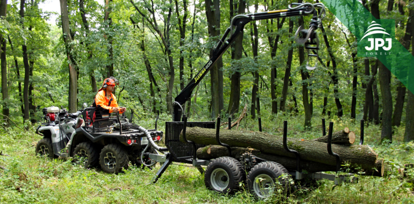 Vyvážečka Vahva Jussi 2000+_400 a Can Am 6x6