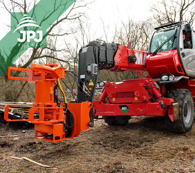 Manitou manipulátor a hlavice Biojack 400S EG