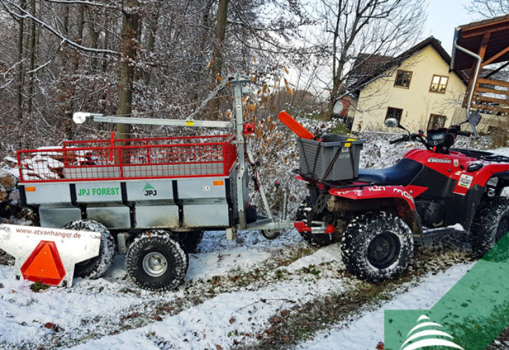 Přívěs za čtyřkolkou Profi Dělník