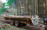 Vyvážečka dřeva za ATV