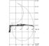 Pohybový a zvedací diagram hydraulické ruky