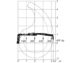 Pohybový a zvedací diagram hydraulické ruky