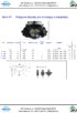 Tabulka specifikace a rozměry pro polypové drapáky Tizmar - série PT 4.12 - 5.18
