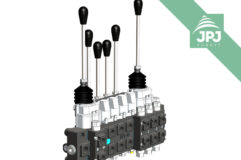 ​Pákový hydr. rozvaděč 2+4 XY CRV 60/8 – Finn-Rotor