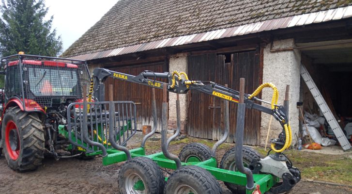 Vyvážecí vlek Farma CT 4,2-6 G2