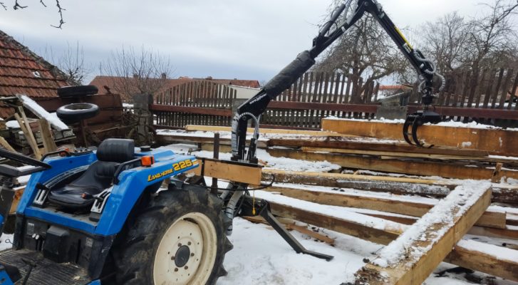 Hydraulická ruka Vahva Jussi 400