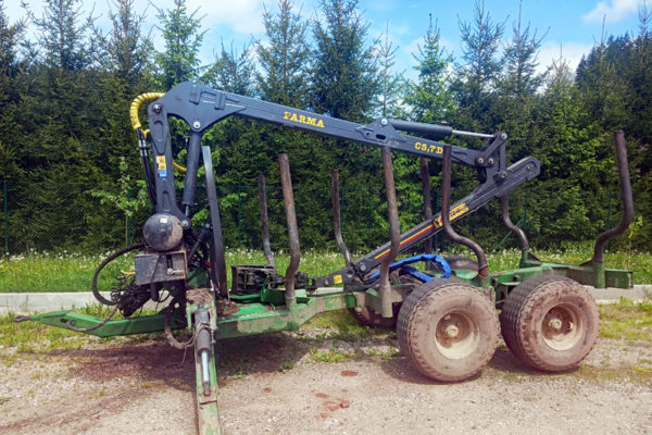 Vyvážecí vlek FARMA CT 6,7- G3