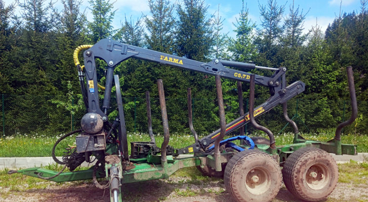 Vyvážecí vlek FARMA CT 6,7- G3