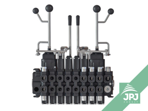 2 – pákový hydraulický rozvaděč XYZ CRV 80/8 – Finn-Rotor