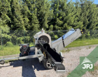 Štípací poloautomat na dřevo na podvozku Bilke S3 Cruiser