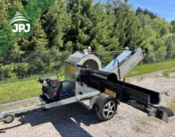 Štípací poloautomat na podvozku Bilke S3 Cruiser
